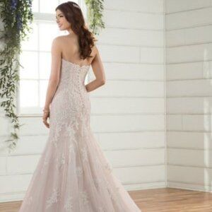 Essence of Australia Blush Pink Wedding Dress